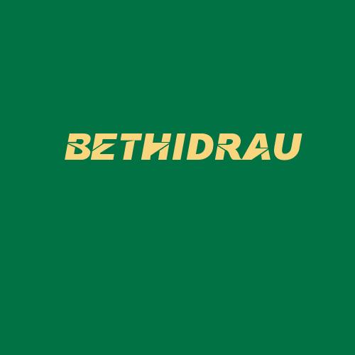 Logo da BETHIDRAU